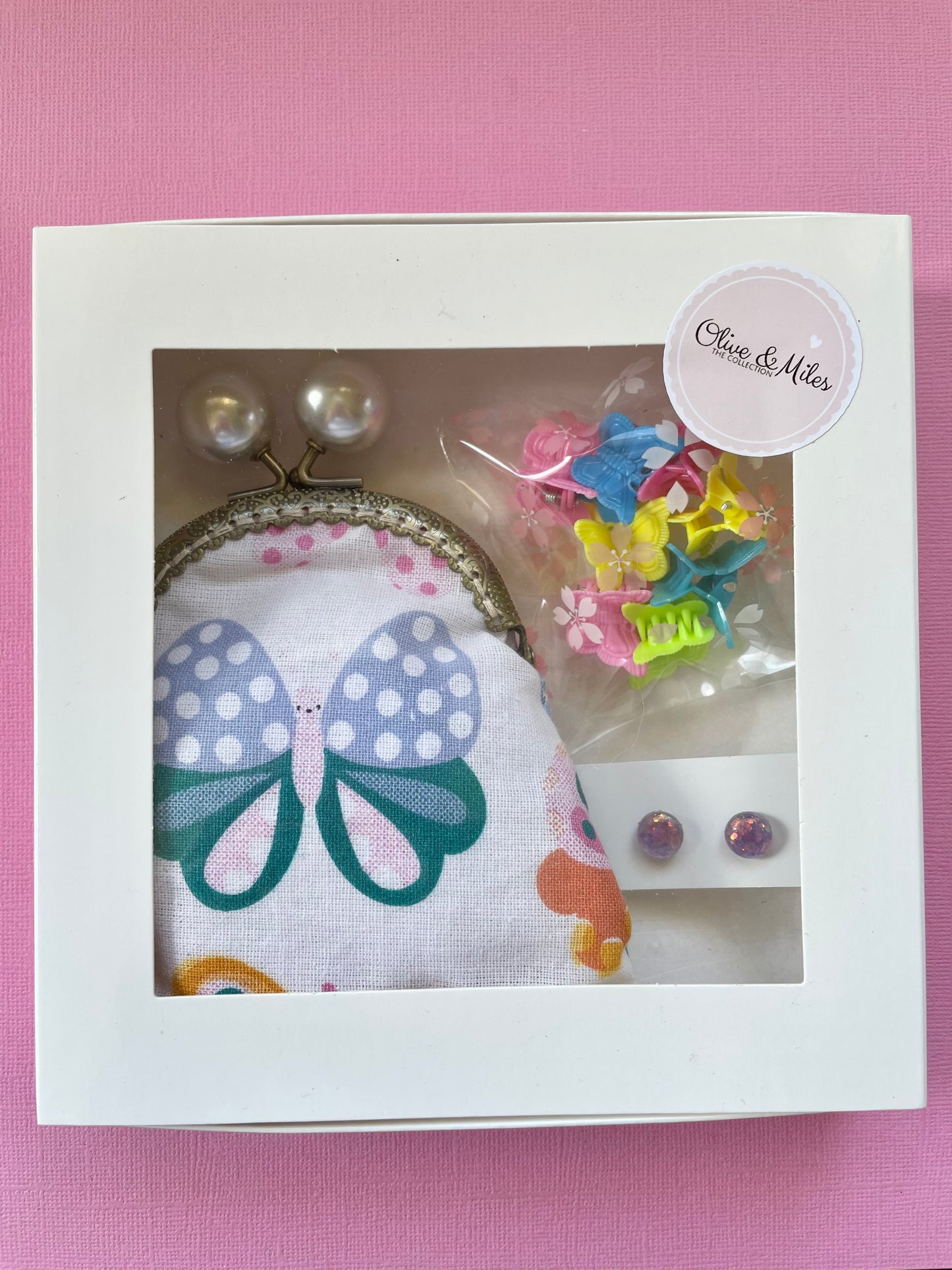 Butterfly Purse Gift Box