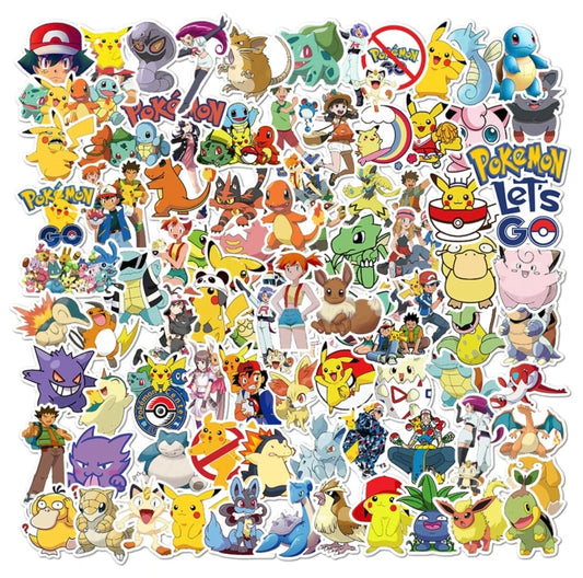 Pokemon Sticker Set of 5