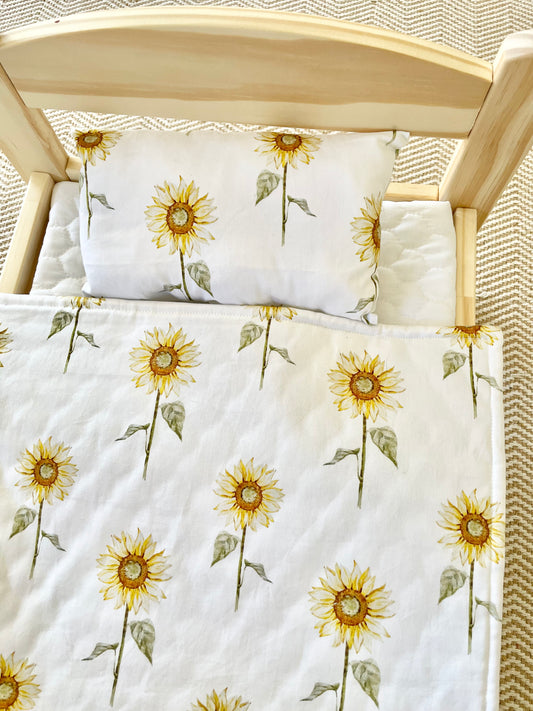 Sunflower Dolls Bedding