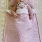 Mini Pink Floral Dolls Bedding