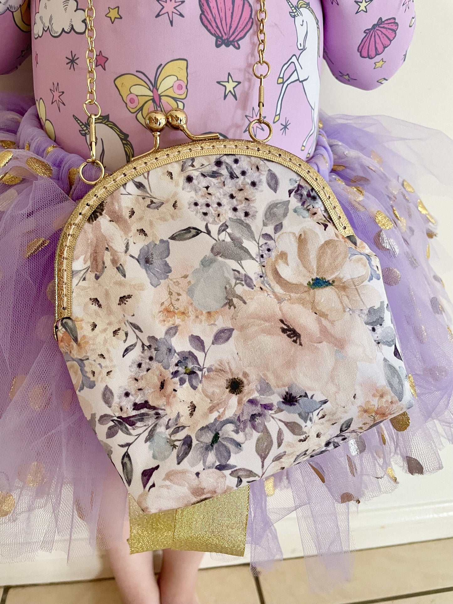Azalea Floral Purse Handbag