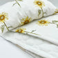 Doll Bed Bedding - Sunflower cot quilt