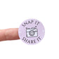 Snap it share it business thank you sticker | Wedding stickers social media