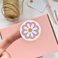 Daisy Sticker Bundle | Sticker Pack | Pink Flower Sticker | Flower Label | Notebook Planner Diary