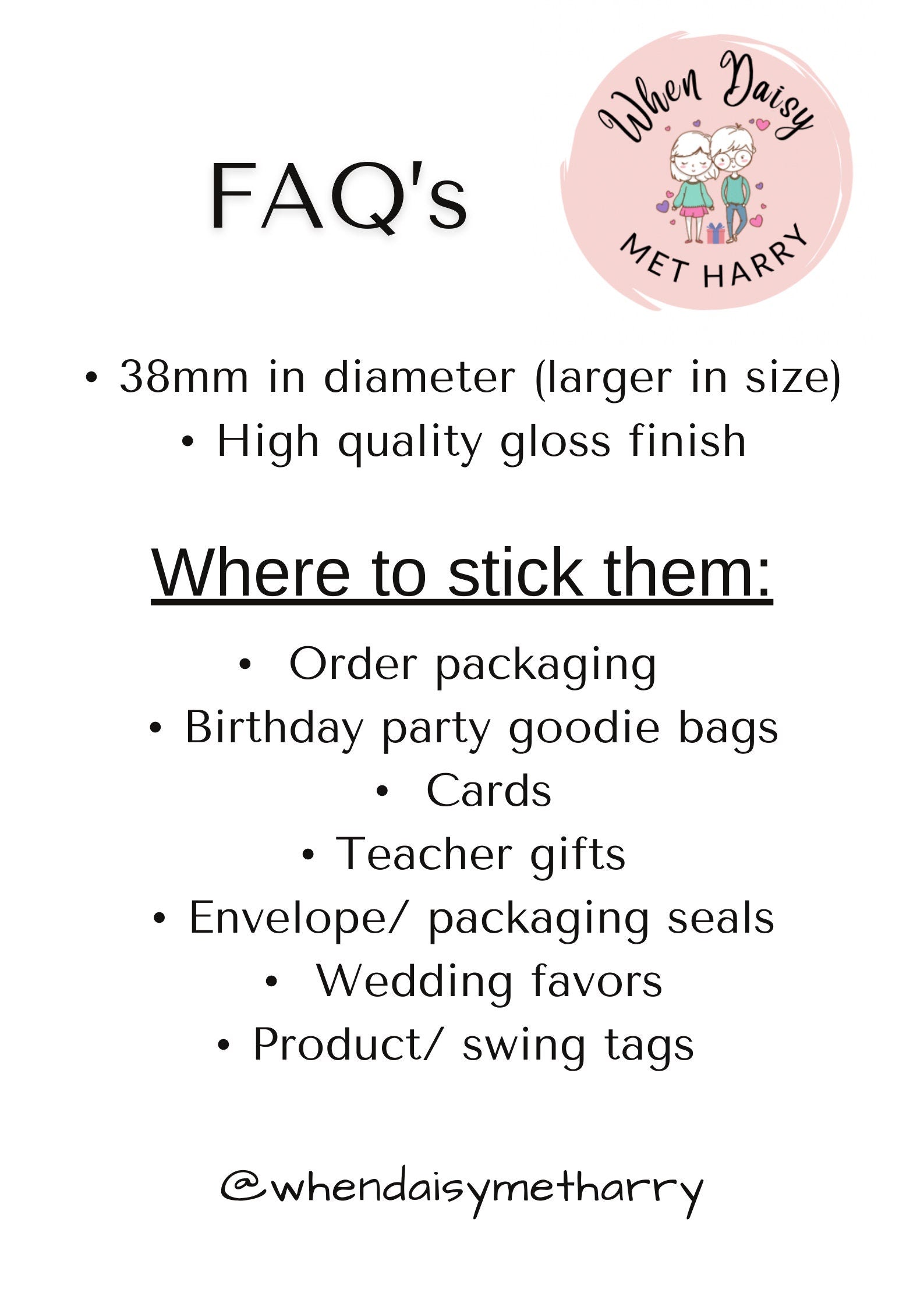 Retro Sticker Sample Bundle | Pink labels | thank you business sticker | 38mm stickers | small business product label | packaging handmade