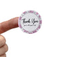 Thank you for order retro label | thank you business sticker | 38mm stickers | small business product label | packaging handmade
