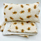 Gingerbread Doll Bed Pillow & Blanket Set, Doll Cradle Bedding, DUKTIG Bedding