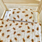 Gingerbread Doll Bed Pillow & Blanket Set, Doll Cradle Bedding, DUKTIG Bedding