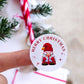 Merry Christmas Gnome Sticker | 38mm Gift Labels | Christmas Stickers | Envelope Seals | Small Business