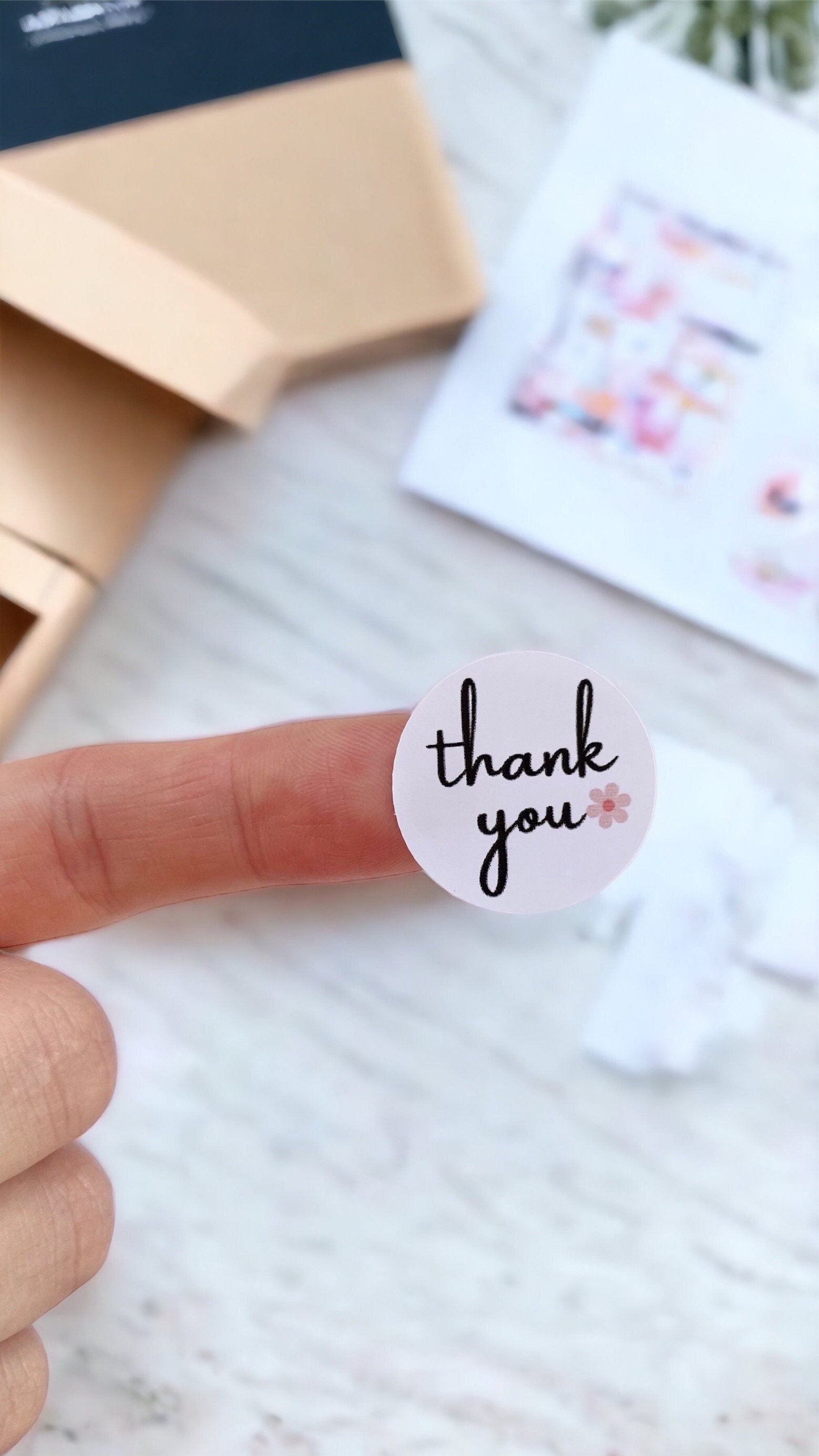 Thank You mini sticker | 1st Birthday Party Gratitude Stickers | Thank You Labels | Packaging Stickers | Kids Thank You | Packaging Labels