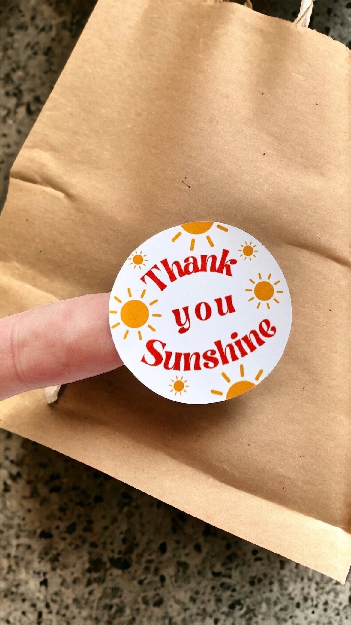 Thank You Sticker Bundle | Free Gift Sticker | 38mm Labels | Small Business Thank You Stickers