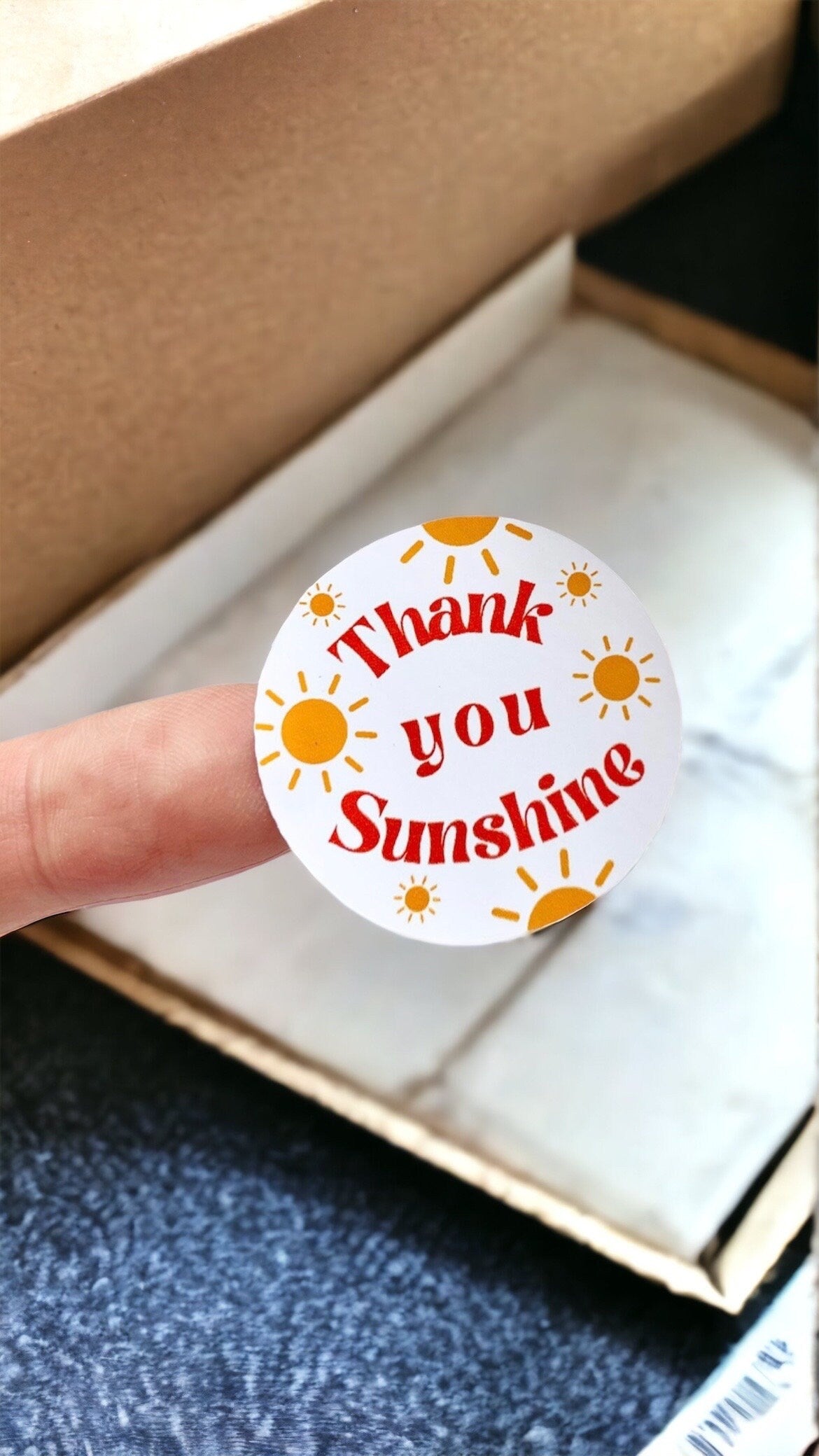 Thank You Sticker Bundle | Free Gift Sticker | 38mm Labels | Small Business Thank You Stickers