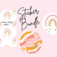 Sticker Sample Bundle Pack | Thank You For Your Order retro stickers | 38mm Sticker | Small Business Labels