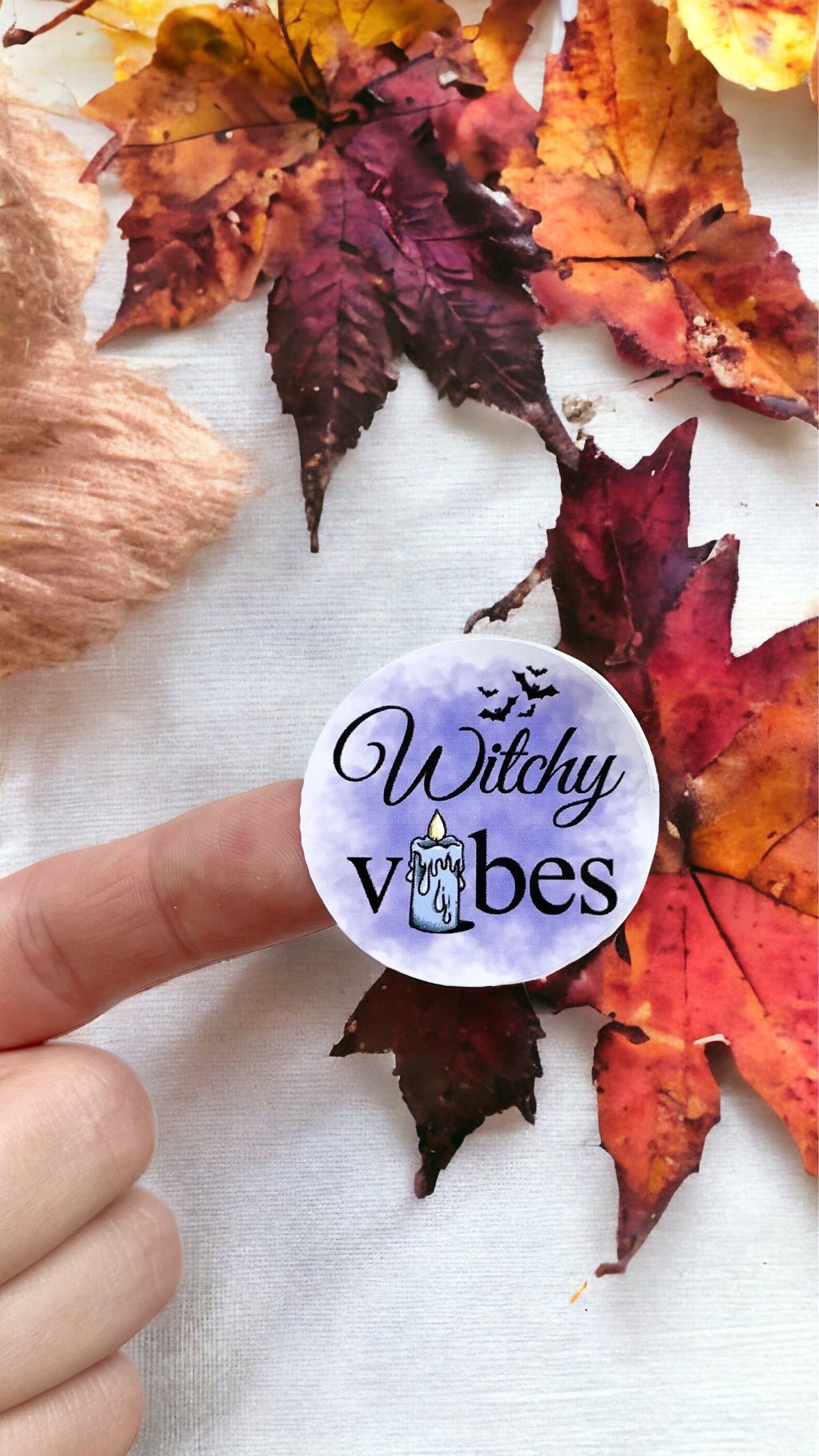 Witchy Vibes Sticker | 38mm Stickers | Witch Sticker | Magic Label | Notebook Planner Diary
