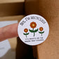 Business Recycled Packaging Label | thank you sticker | 38mm Stickers | Reuse Box Recycle Sustainable Postage