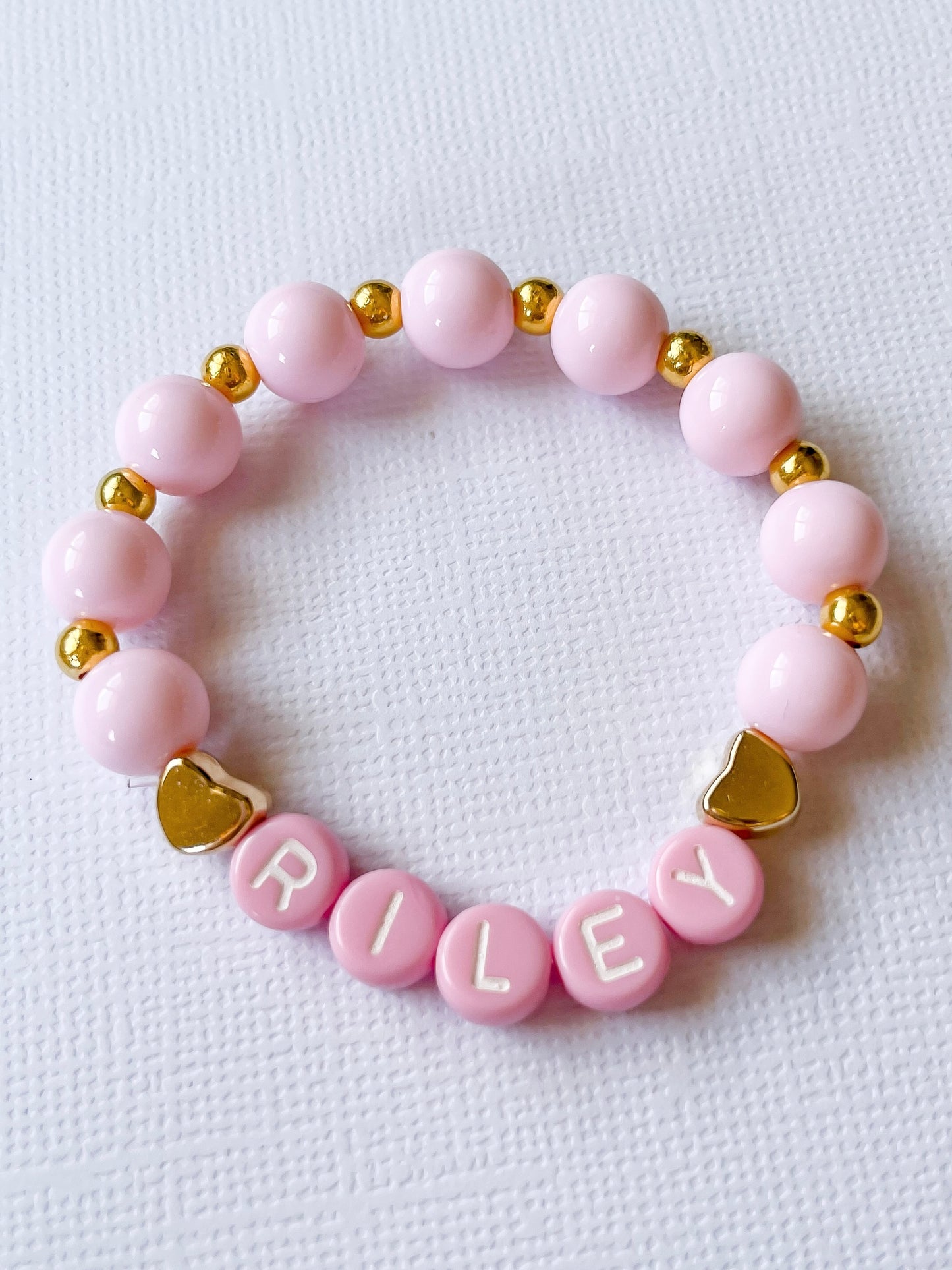 Pink Gold Name Bracelet