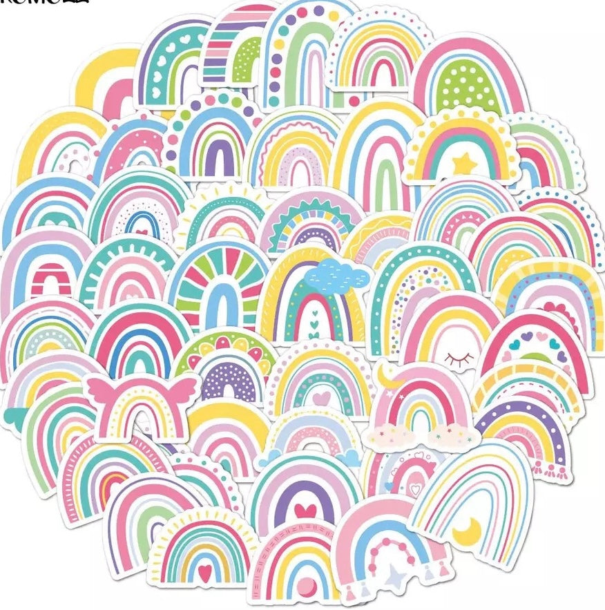 Rainbow Sticker Set of 5