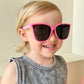 Pink Square Flexi Sunglasses
