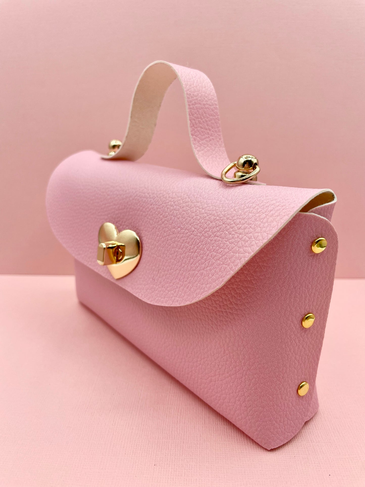 Pink Vinyl Bag